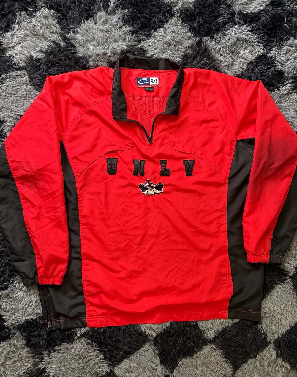 Cadre UNLV Runnin' Rebels 1/4 Zip Pullover Jacket XXL